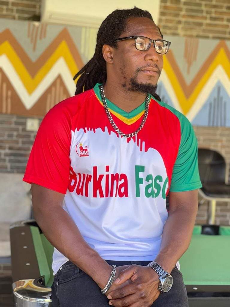 Boumaye in Wendok BF white jersey
